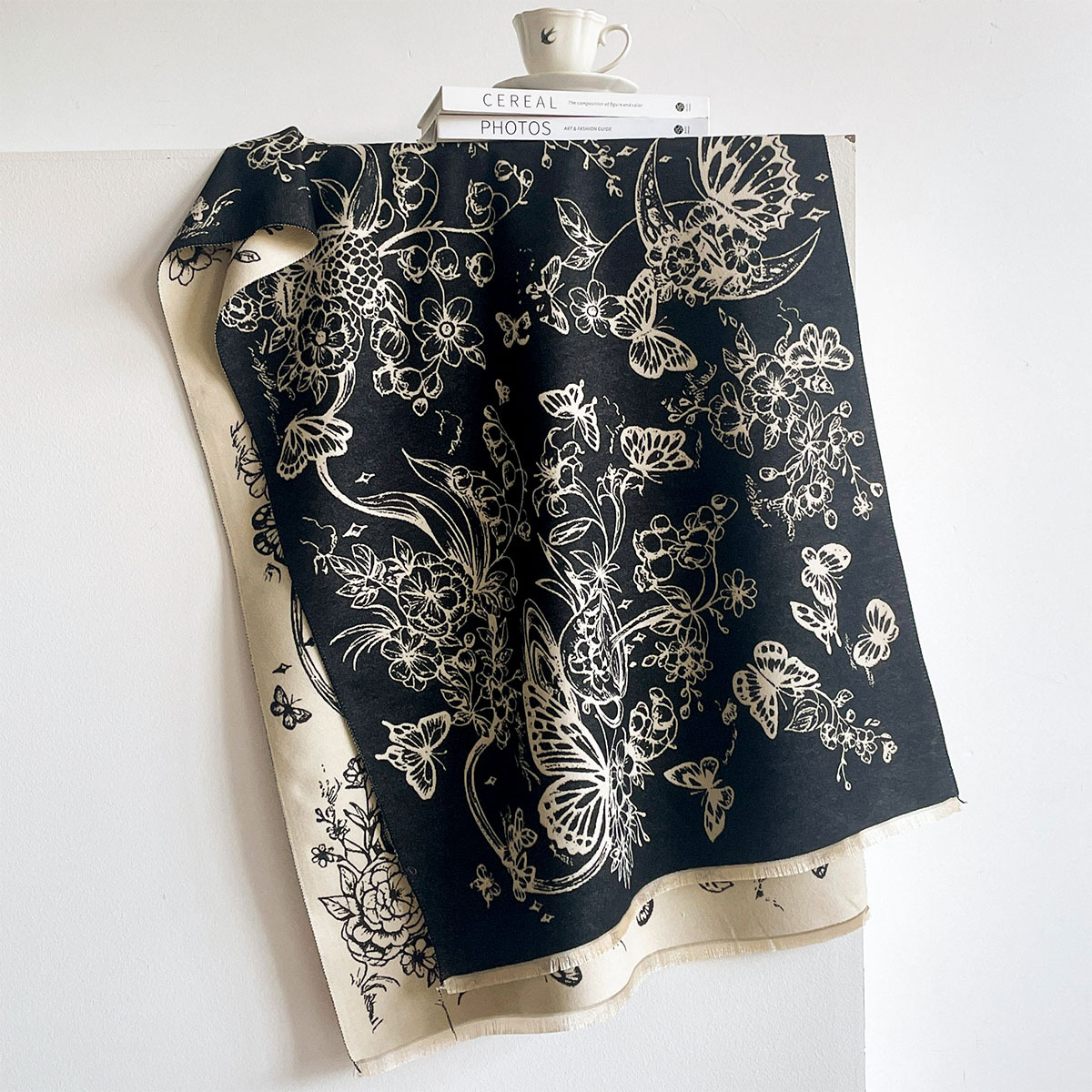 Imitation Cashmere Scarf For W - Pashmina Wrap Large 评论和价格