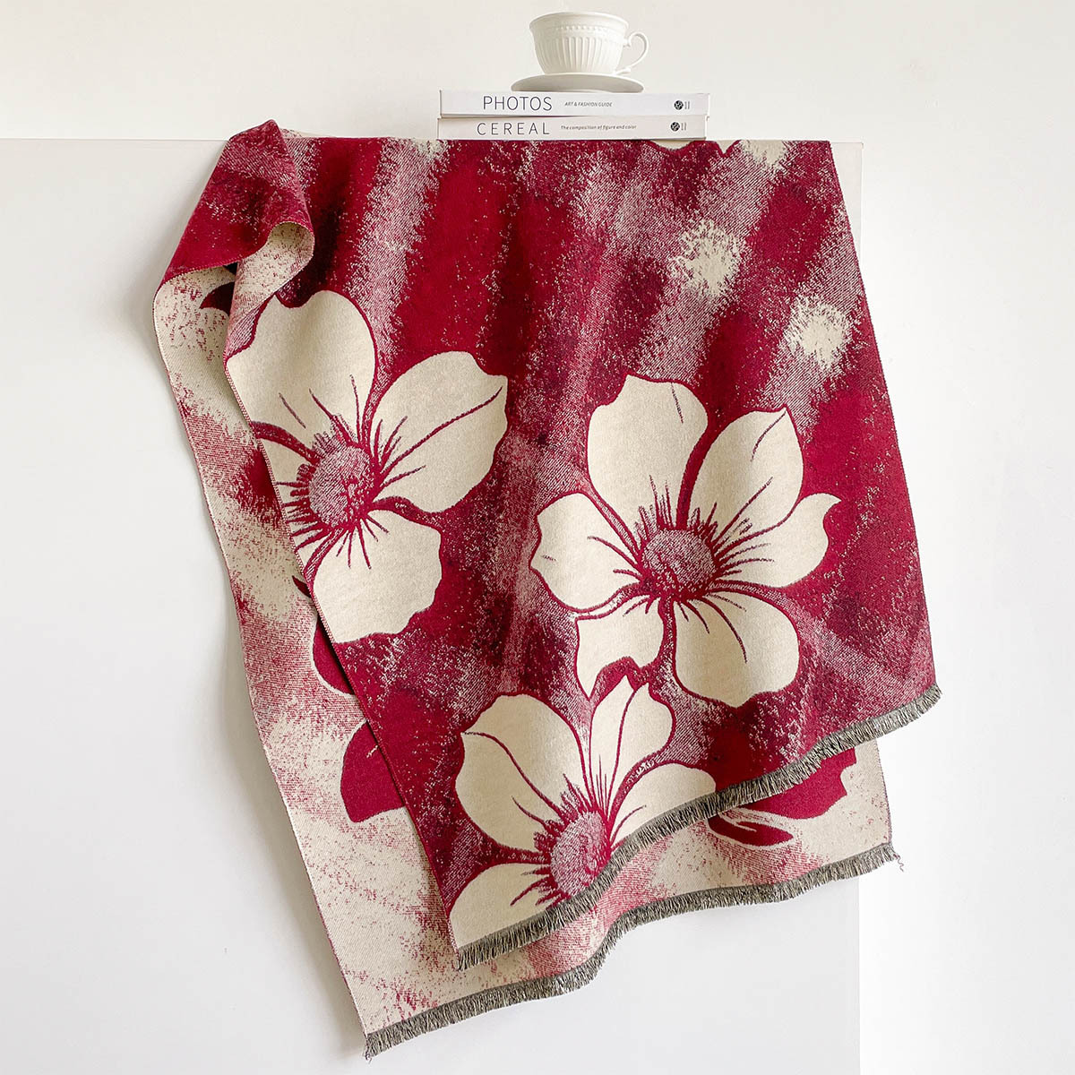 Women Imitation Cashmere Scarf - Pashmina Wrap Large 评论和价格