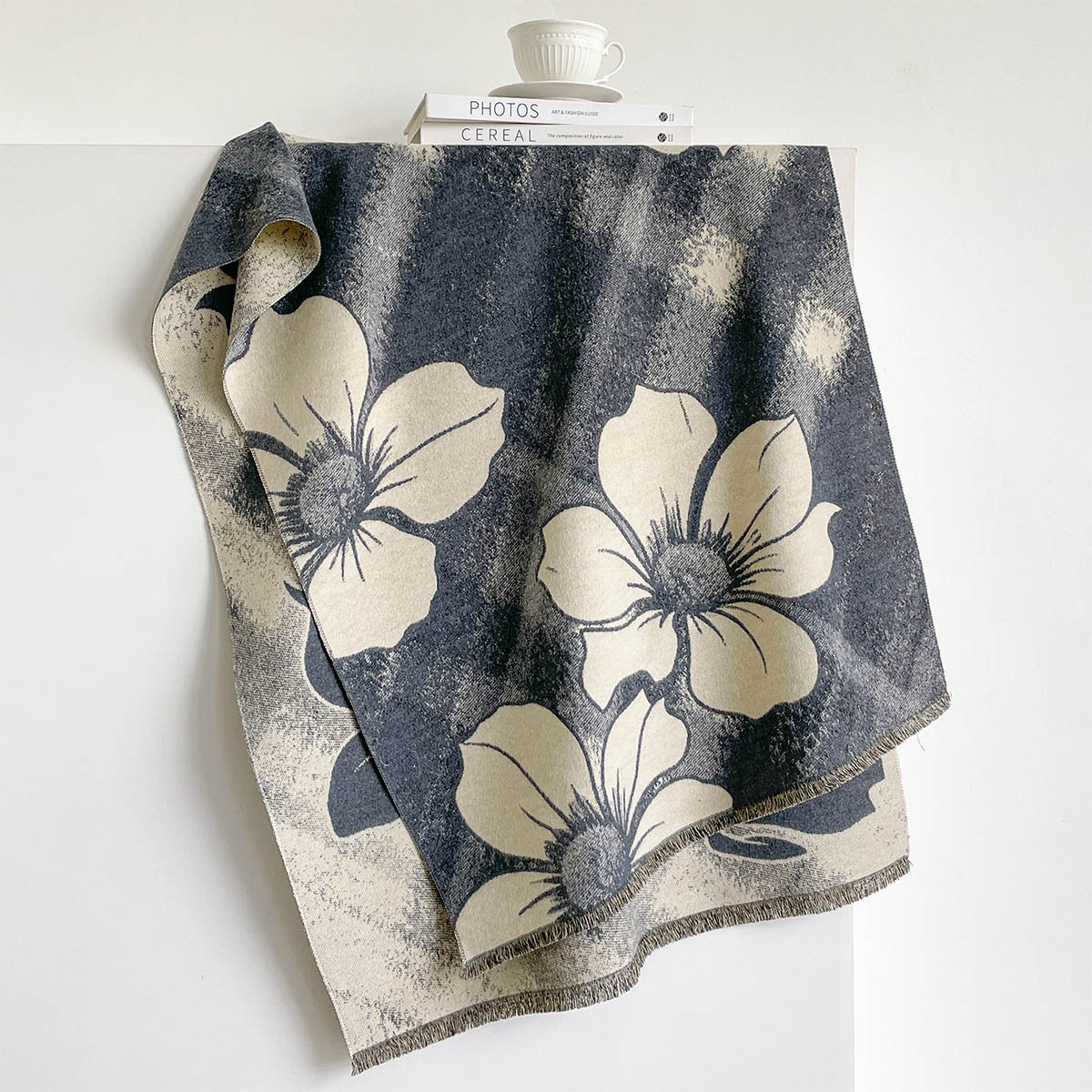 Women Imitation Cashmere Scarf - Pashmina Wrap Large 评论和价格
