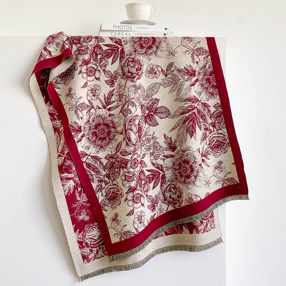 Imitation Cashmere Scarf Women - Pashmina Wrap Large 评论和价格
