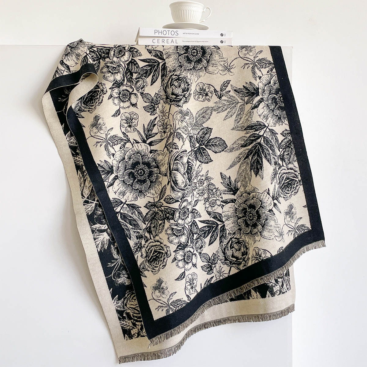 Imitation Cashmere Scarf Women - Pashmina Wrap Large 评论和价格