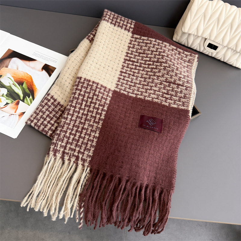 Imitation Cashmere Warm Scarf  - Pashmina Wrap Large 评论和价格