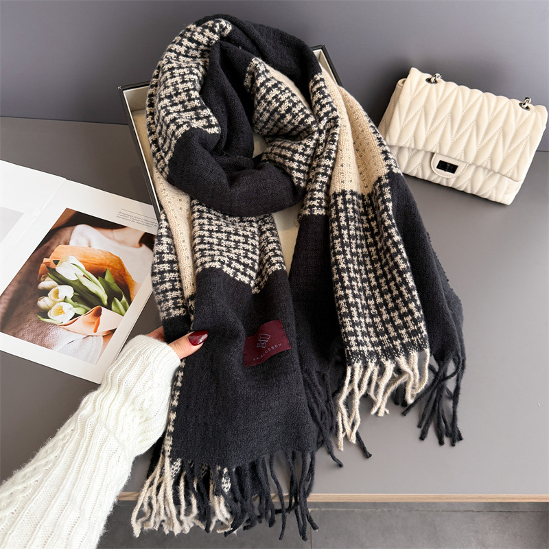 Imitation Cashmere Warm Scarf  - Pashmina Wrap Large 评论和价格