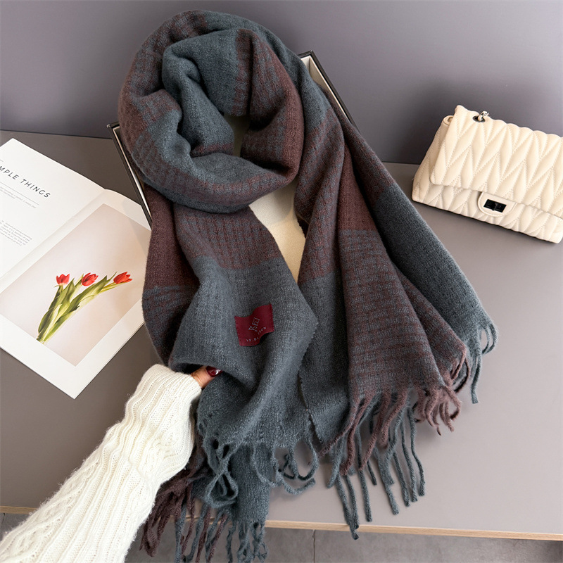 Imitation Cashmere Warm Scarf  - Pashmina Wrap Large 评论和价格
